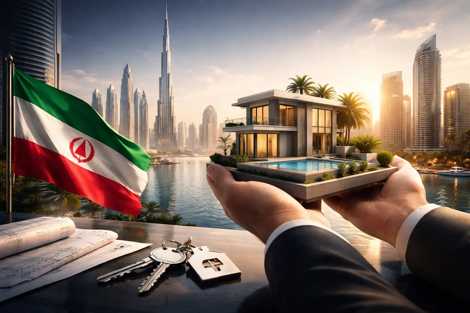 خرید ملک در دبی برای سرمایهگذاران ایرانی و اقامت